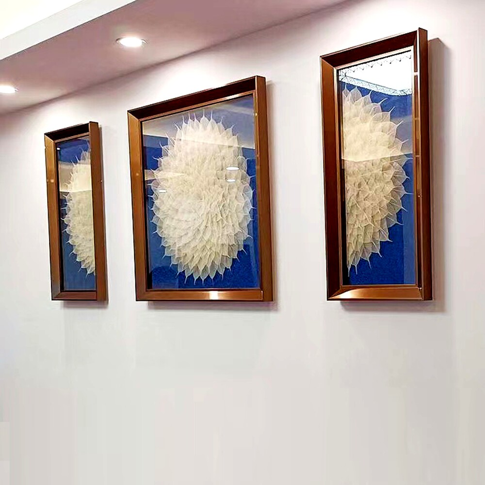 客厅装饰画现代简约轻奢壁画实物现代装饰画