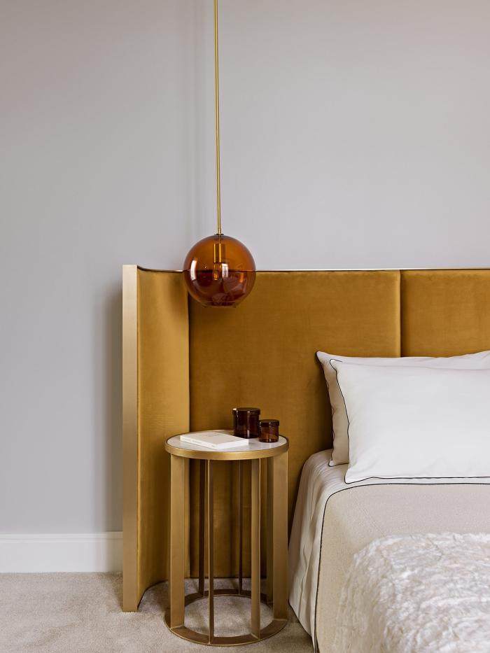 c733-国外设计大师卧室空间 实景室内设计软装色彩搭配 方案素材