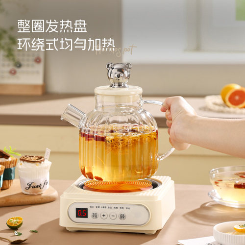 全玻璃养生壶家用多功煮茶器