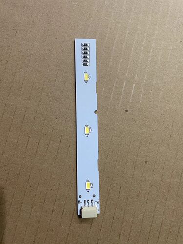 适用BCD-601WDCE/WDGX/WDPR/WDGU海尔对开门冰箱冷藏冷冻LED灯条