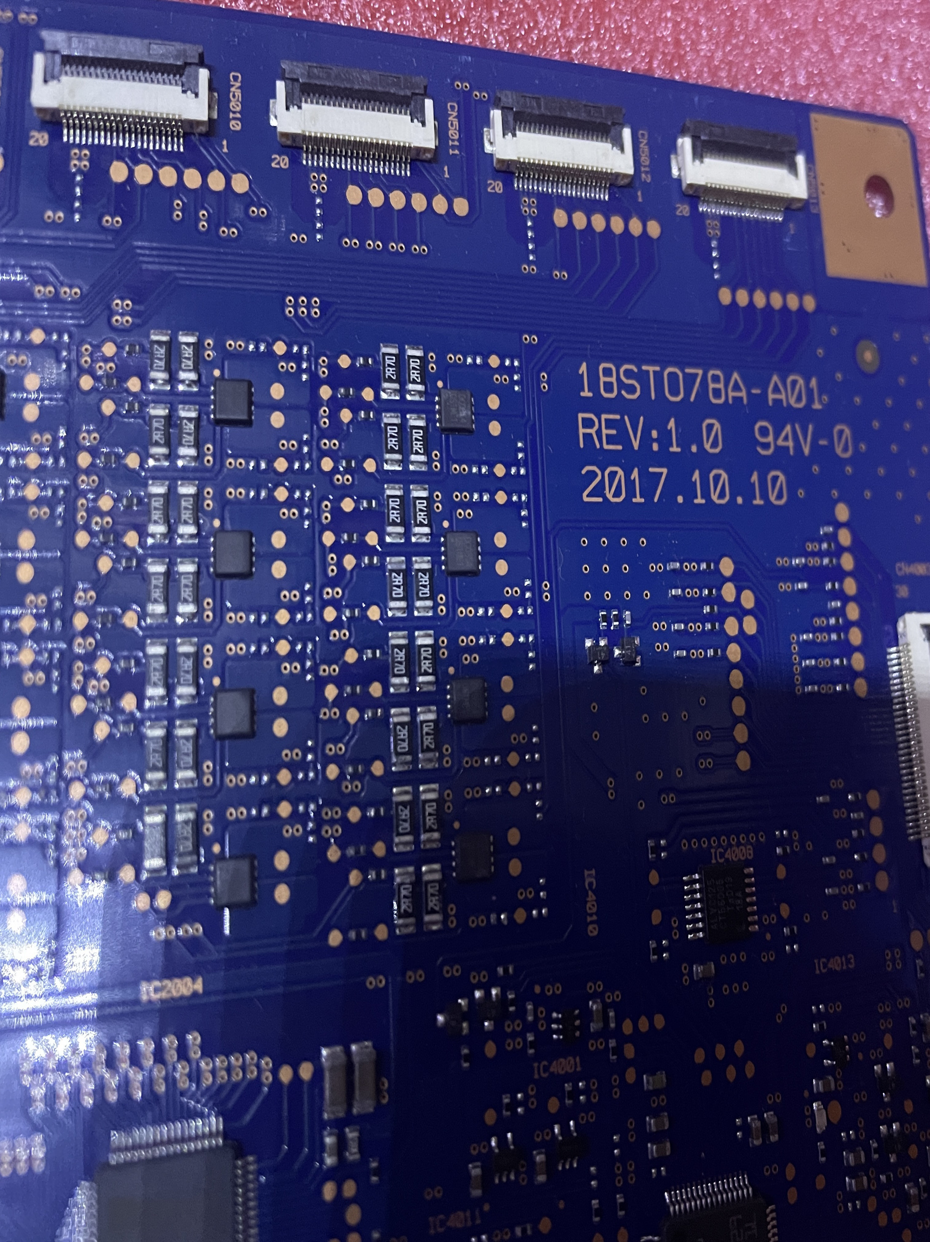 18ST078A-A01 REV1.0 94V-0 索尼恒流板 实物图