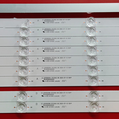 适用海尔LS55H610X灯条LED55D05A/B-ZC23AG-06 30355005202/3电视