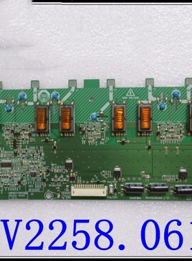 拆机TCL L26E9 LCD27K73高压板V225-4XX 4H+V2258.061/C1 E206453