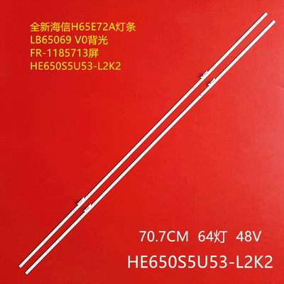 全新海信H65E72A灯条LB65069 V0背光FR-1185713屏HE650S5U53-L2K2