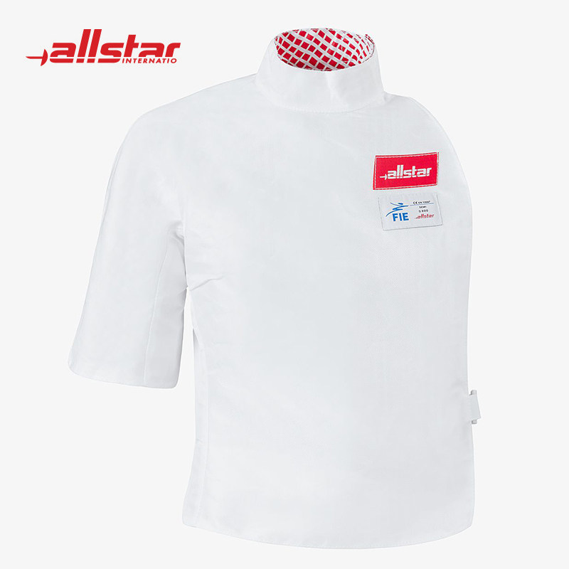 allstar奥斯达击剑fie800n牛轻薄透气女子花重剑夹心小背心spg-d