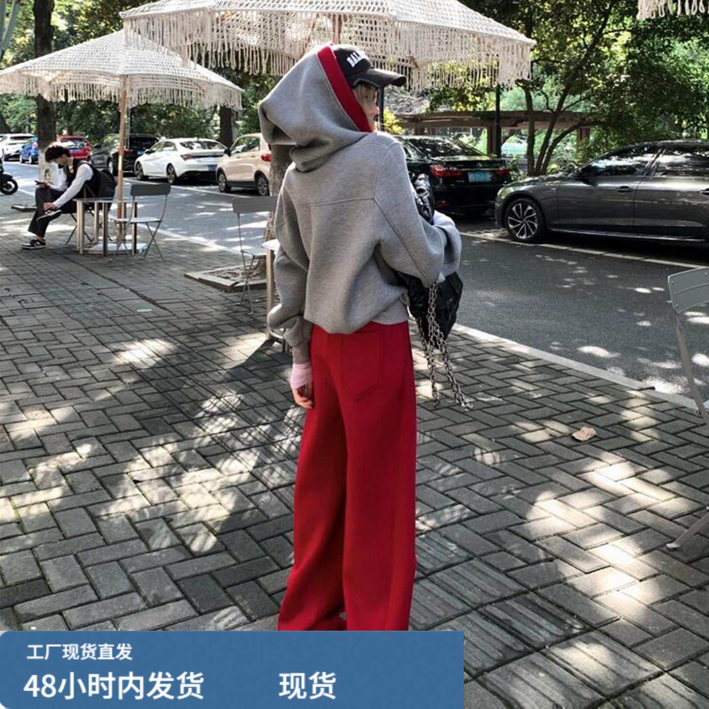 2026超火冬装一整套显瘦减龄韩系慵懒风卫衣阔腿裤运动休闲两件套,孕妇装/孕产妇用品/营养,套装,淘宝优惠券,粉丝福利购,淘宝优惠卷