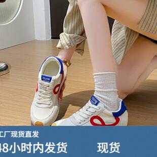 22066小白鞋女春夏新款韩女版学生休闲运动百搭鞋板街拍01