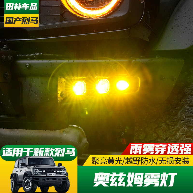 福特烈马改装奥兹姆雾灯