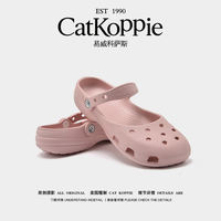 【 Official in Stock 】 Ballet Crocs Summer silver Mary Jane sandals, one-foot anti-slip and breathable flip-flops thumbnail 3