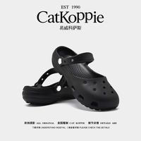 【 Official in Stock 】 Ballet Crocs Summer silver Mary Jane sandals, one-foot anti-slip and breathable flip-flops thumbnail 2