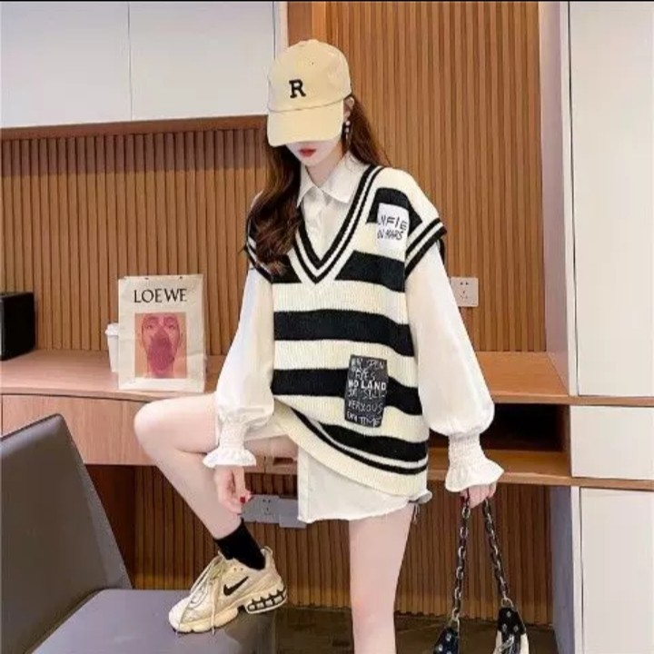 2025春秋冬季新款韩版学院风时尚套装