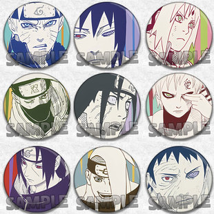 火影忍者吧唧带土徽章迪达拉鼬我爱罗卡卡西动漫徽章胸章周边挂件