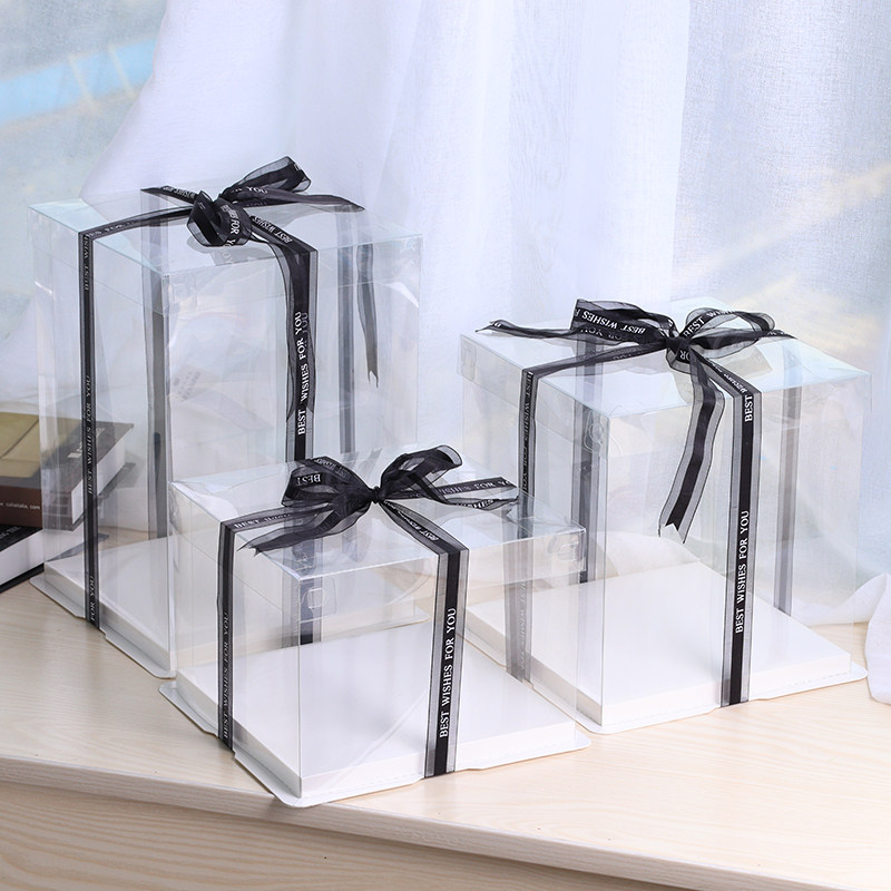 网红4寸6寸8寸10寸12寸全透明生日蛋糕盒双层加高特高烘焙包装盒,厨房/烹饪用具,点心包装盒/包装袋,淘宝优惠券,粉丝福利购,淘宝优惠卷