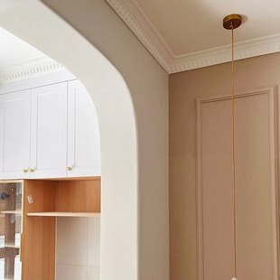 定制grg石膏梁托拱门门头造型过道垭口圆弧形角半圆横梁天花线条