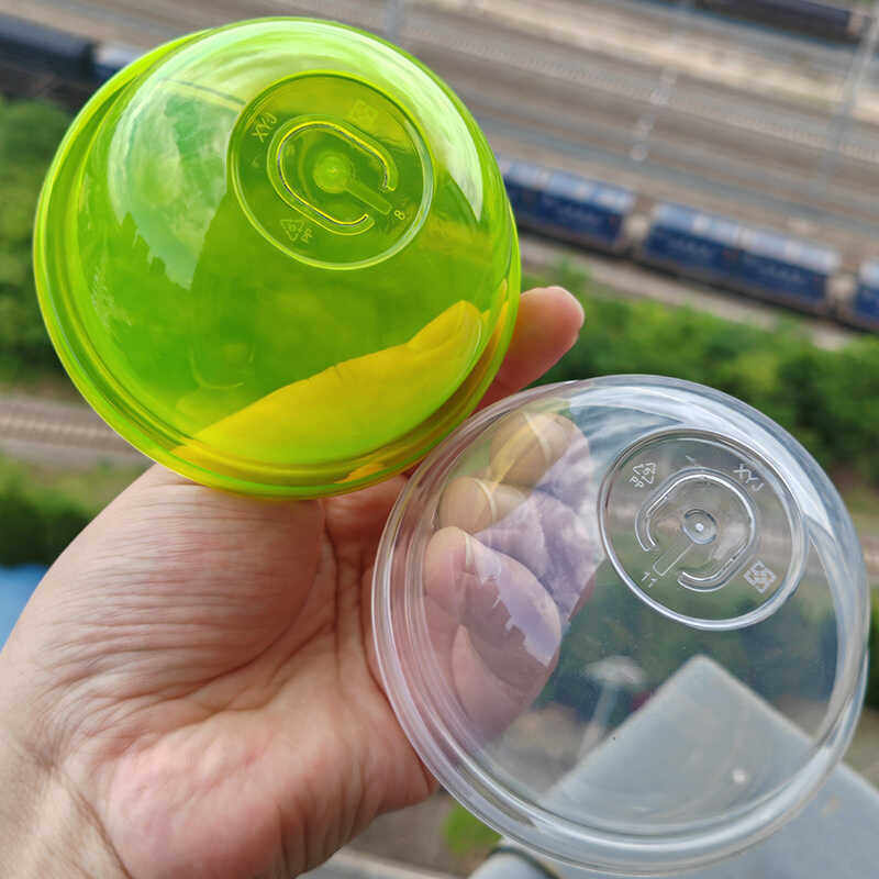 90口径奶茶注塑半圆盖球盖加厚防漏杯盖