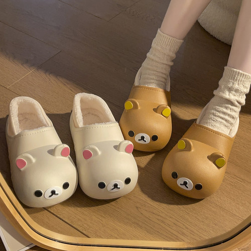 2025大头熊轻松熊少女鞋小红书