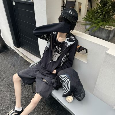 『原版开发』Undercover 05ss But期吸血鬼拼接卫衣 小众开衫外套