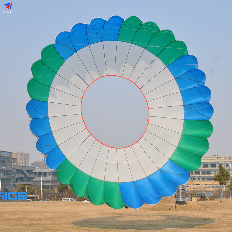 追风者软体风筝大型成人滚地龙风筝包邮微风易飞544伞布滚地龙