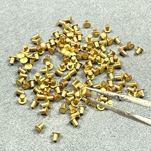 黄铜钉镶嵌配件凤眼菩提星月手串木珠批发铆钉文玩金代工定制镶嵌