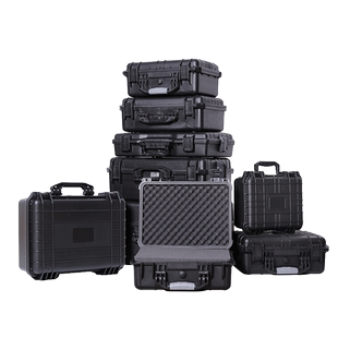 德昂手提设备箱仪器箱塑料安全箱防震单反相机箱防水防潮箱便携