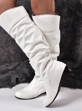 winter women long boots flat boots big size 35-43长靴女靴女