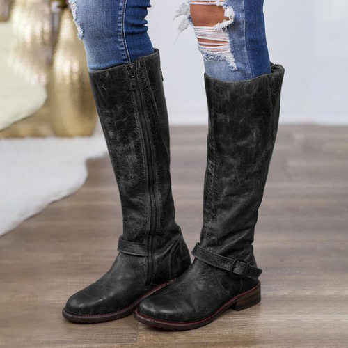 plus size 42 43 women long boots 高筒靴大码43高跟女靴长靴