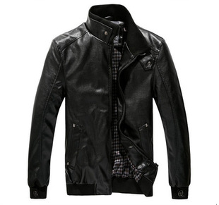 Man leather jacket men jackets winter coat 外套男人皮衣夹克