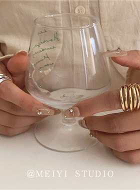 轻奢多层金属宽版欧美冷淡风戒指高级感爆款时髦个性食指环