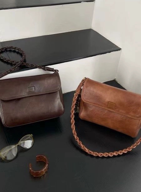 新款女包时尚百搭单肩斜挎包真皮包手提腋下包小方包51670托特包