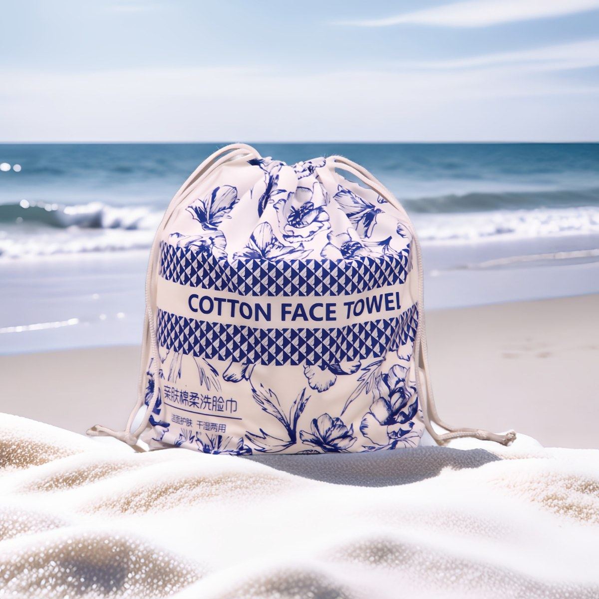 洗脸巾包装袋一次性洁面巾束口袋美容巾洗脸巾抽绳袋子170克袋子,包装,礼品袋/塑料袋,淘宝优惠券,粉丝福利购,淘宝优惠卷