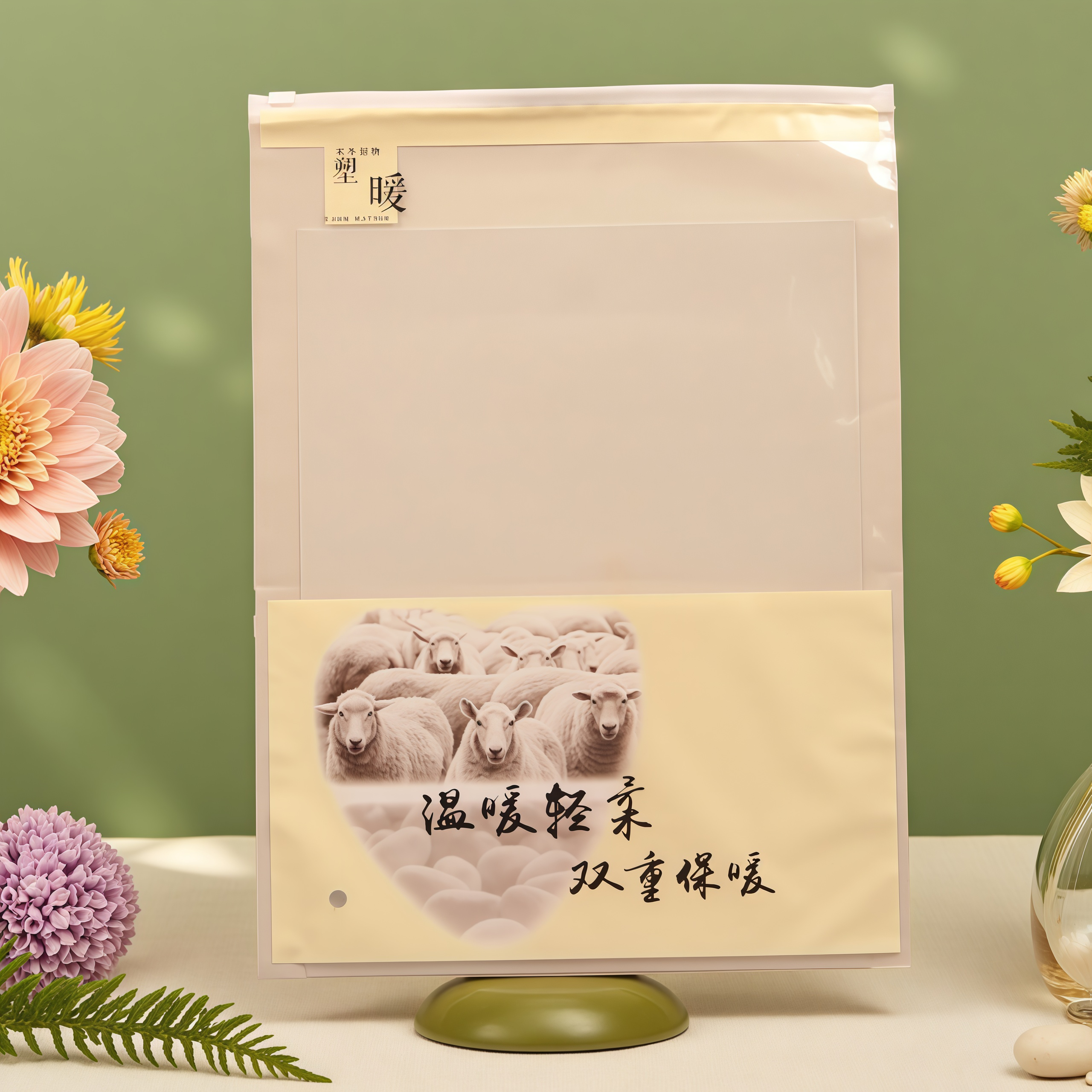 塑身保暖内衣包装袋加绒打底裤透明袋加绒背心发热内衣秋衣秋裤袋