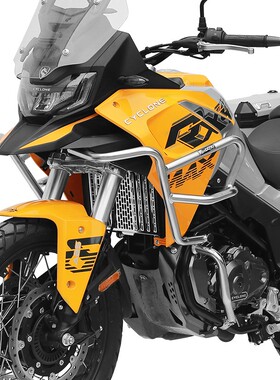 GSADV适用宗申赛科龙RX401护杠保险杠上下专用水箱护网改装不锈钢