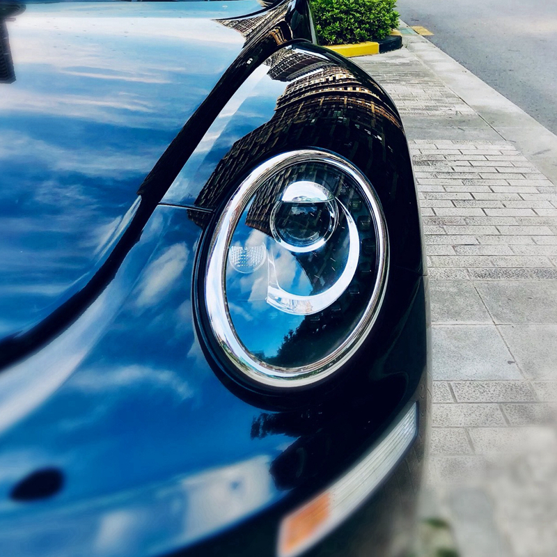 二代甲殼蟲前后燈框飾條裝飾亮條