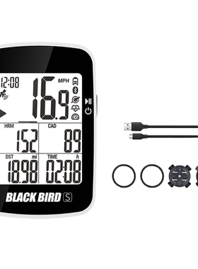 跨境专用黑鸟GPS码表BB16S国际版自行车公路车蓝牙里程表英文码表