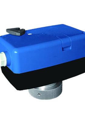 SINRO开关型执行器VA-7500M 铸铁三通阀DN80 VB-7300-80 新菱阀门