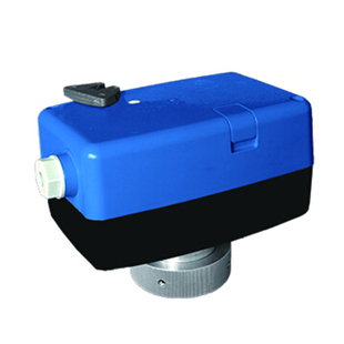 7500M 铸铁三通阀DN80 7300 新菱阀门 SINRO开关型执行器VA