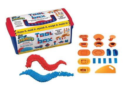 新品Mad mattr魔力沙宝宝巴士太空玩具沙子模具套装工具箱收纳罐