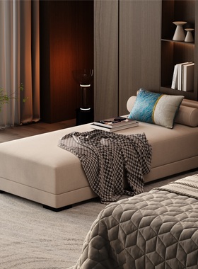 贵妃椅沙发床尾凳太妃客厅脚踏卧室躺椅酒店公寓样板房现代简约