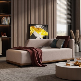 酒店贵妃椅卧室床尾沙发小户型客厅沙发躺椅网红小沙发公寓样板房