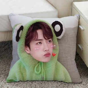 王一博周边抱枕陈情令蓝忘机手办双面定制明星DIY靠枕头生日礼物