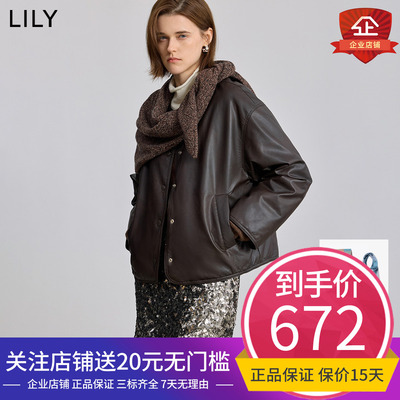 LILY商场同款2025冬新羽绒服正品