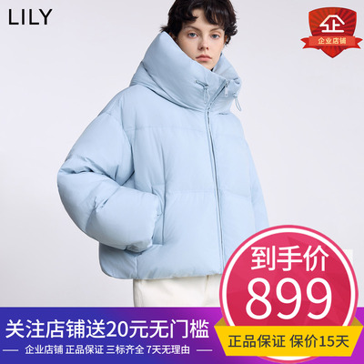 LILY商场同款2025冬新羽绒服正品