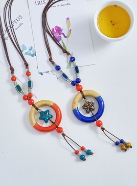 毛衣链陶瓷直播性价比摆地摊货源