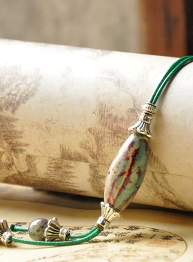 景德镇民族风原创手工编织饰品