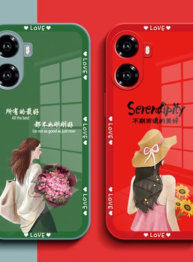 适用红米 Turbo4手机壳24129RT7CC玻璃壳Rdemiturbo4保护套Miuiturbo4全包24l29RT7CC女款奢华高级感个性