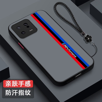 适用小米13手机壳2211133C半透明2211l33C保护套5G版全包Miui13防摔l3磨砂xm13枫叶麋鹿男款纯色奢华高级感