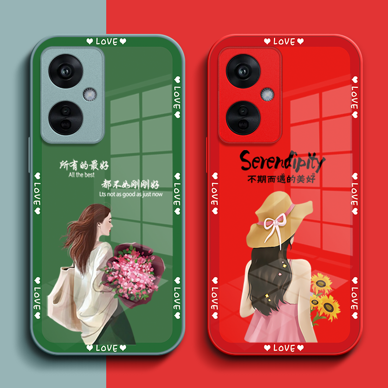 适用oppo K11x手机壳PHF110玻璃壳OopoKl1x保护套0pp0k1lx全包PHFl10女款0ppok11×奢华欧珀k11x高级感个性