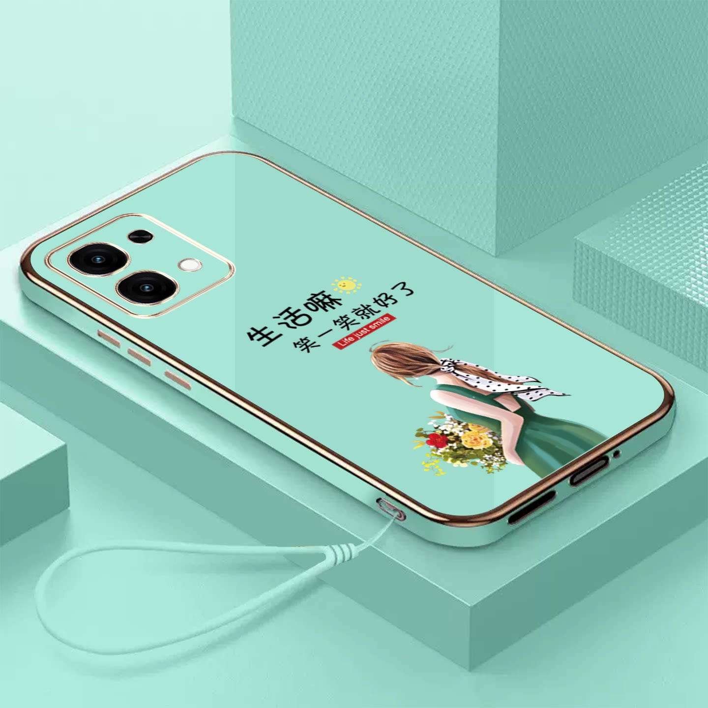 适用oppo A6手机壳opopA6电镀pls120保护套poopa6全包PLS120全硅胶防摔软壳奢华高级感女款