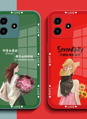 适用红米 Note14手机壳24094RAD4C玻璃壳24o94RAD4C保护套hmNotel4全包rdeminote14女款奢华高级感个性