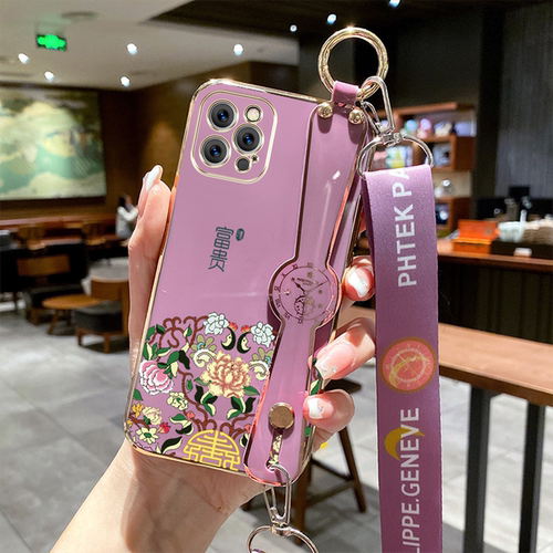 适用iphone 15pro手机壳A3104腕带iphoe15por可斜挎ipone15pro新款pgl5pro保护套全包防摔斜跨斜背肩挎